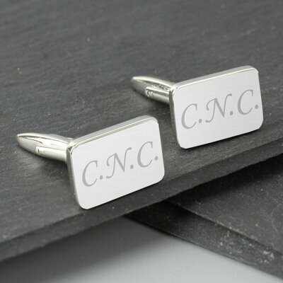 Personalised Initial Cufflinks