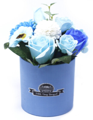 Bouquet Petite Gift Pot- Soothing Blues