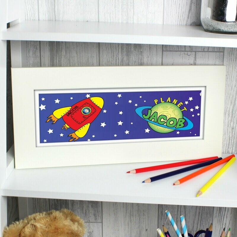 Personalised Space Name Frame