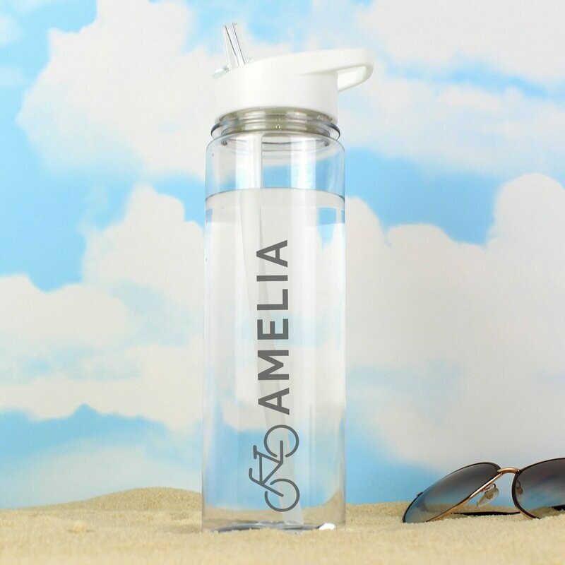 Personalised Bicycle Island Water Bottle