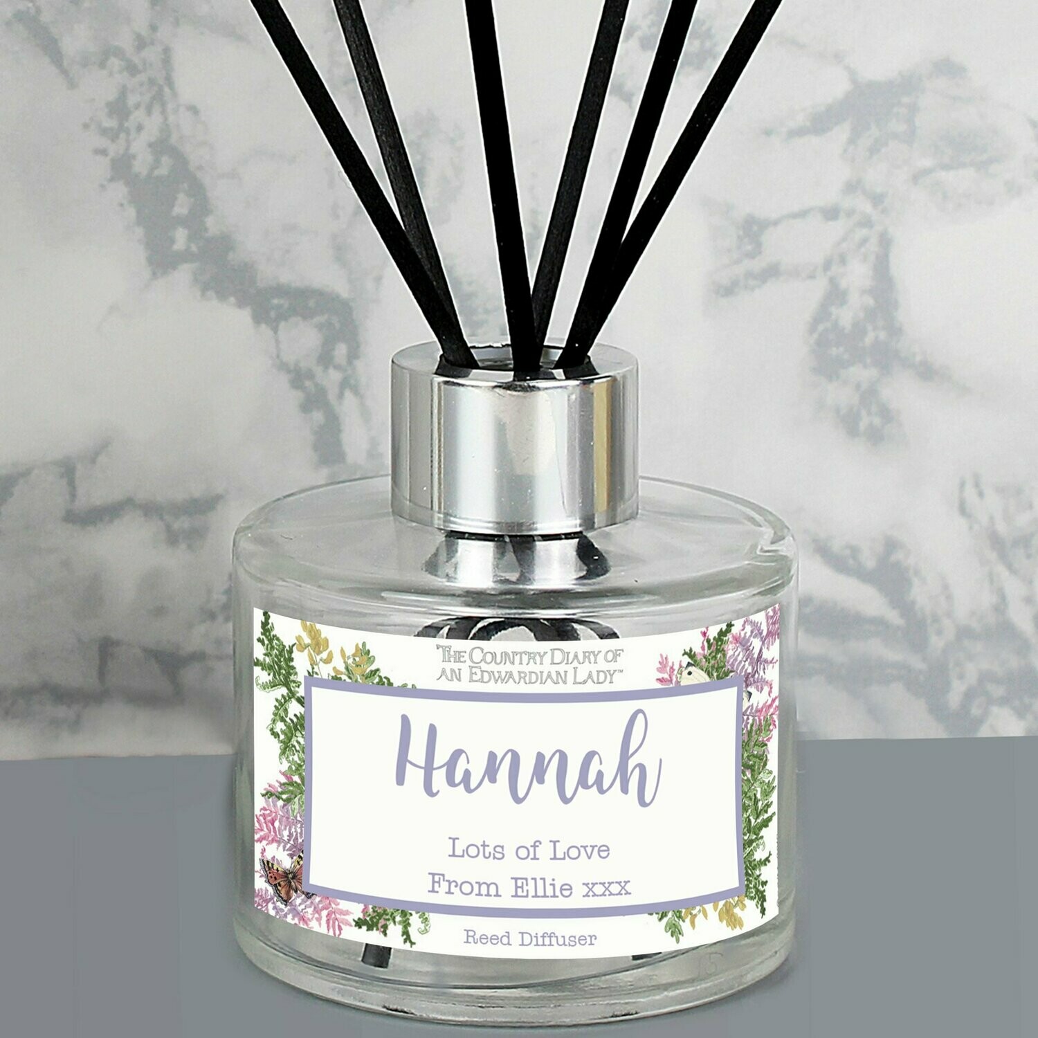 Personalised Country Diary Botanical Reed Diffuser
