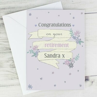 Personalised Garden Bloom Card