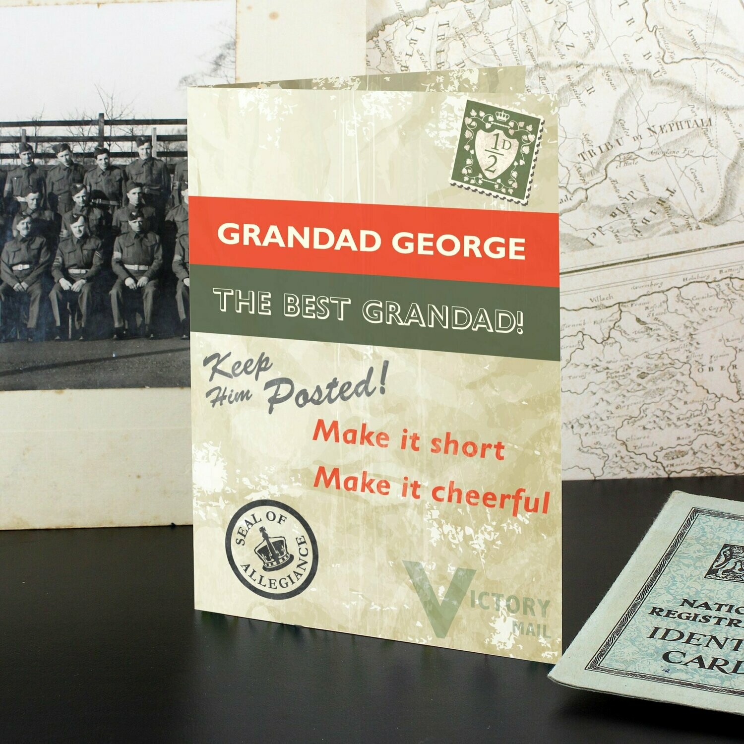 Personalised Nostalgia Card