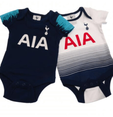 Tottenham Hotspur FC 2 Pack Bodysuit 9/12
mths
