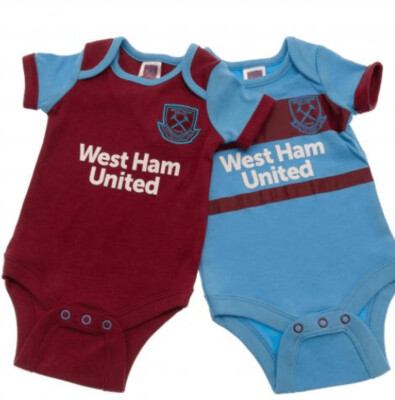 West Ham United FC 2 Pack Bodysuit 6/9 mths
SK