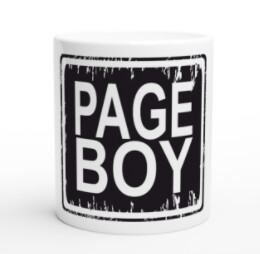 Personalised Pageboy Mug