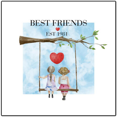 Best Friends (Date) - Print ONLY