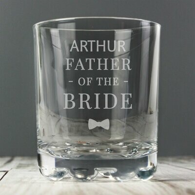 Personalised Father of the Bride Tumbler