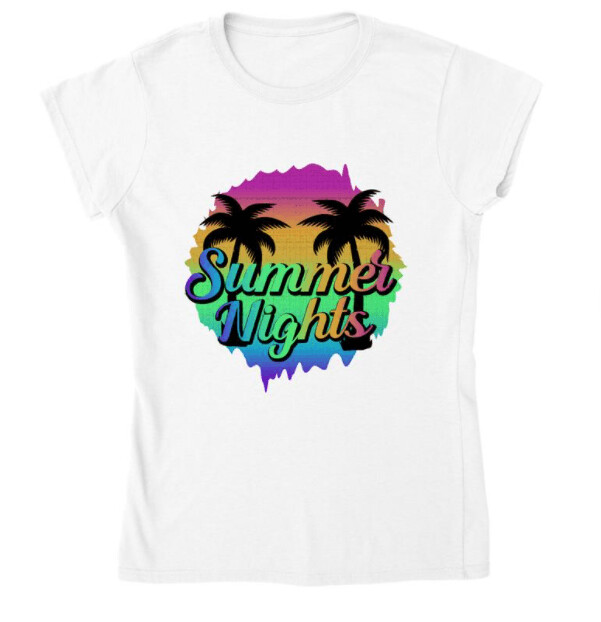 Summer nights - Womans Tshirt