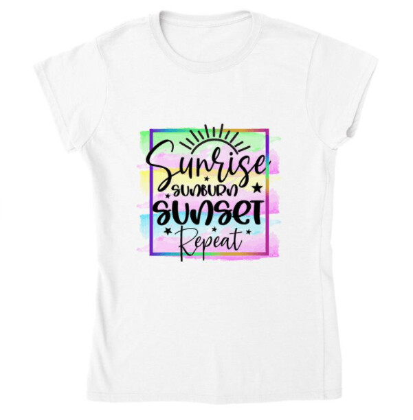 Sunrise ...Sunblock - Classic Womens Crewneck T-shirt