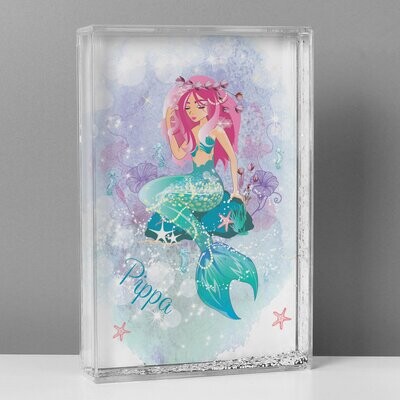 Personalised Mermaid Glitter Shaker