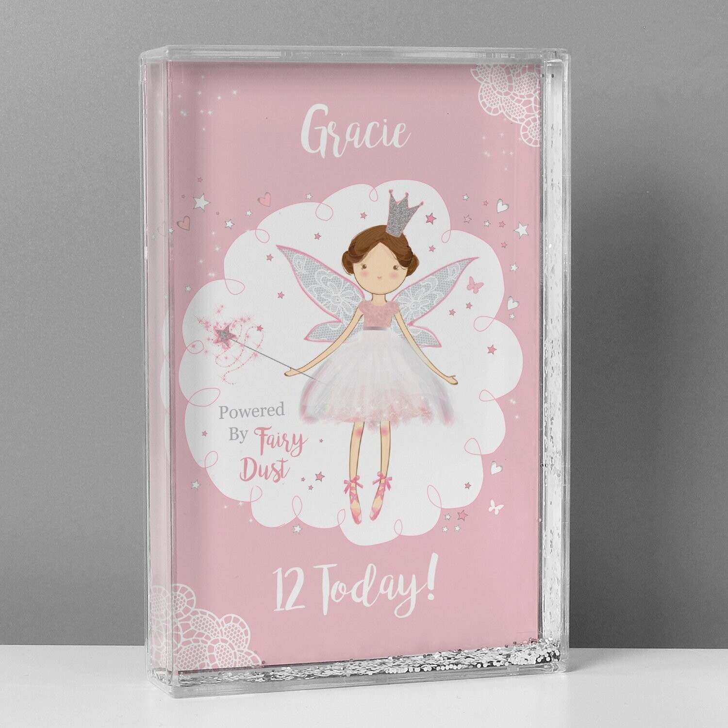 Personalised Fairy Princess Glitter Shaker