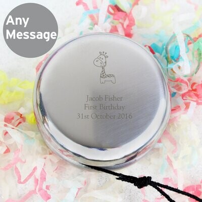 Personalised Hessian Giraffe YOYO