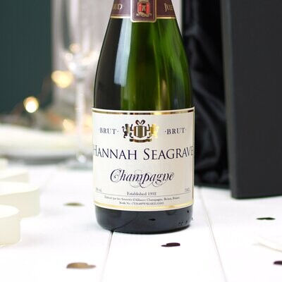 Personalised Classic Champagne.