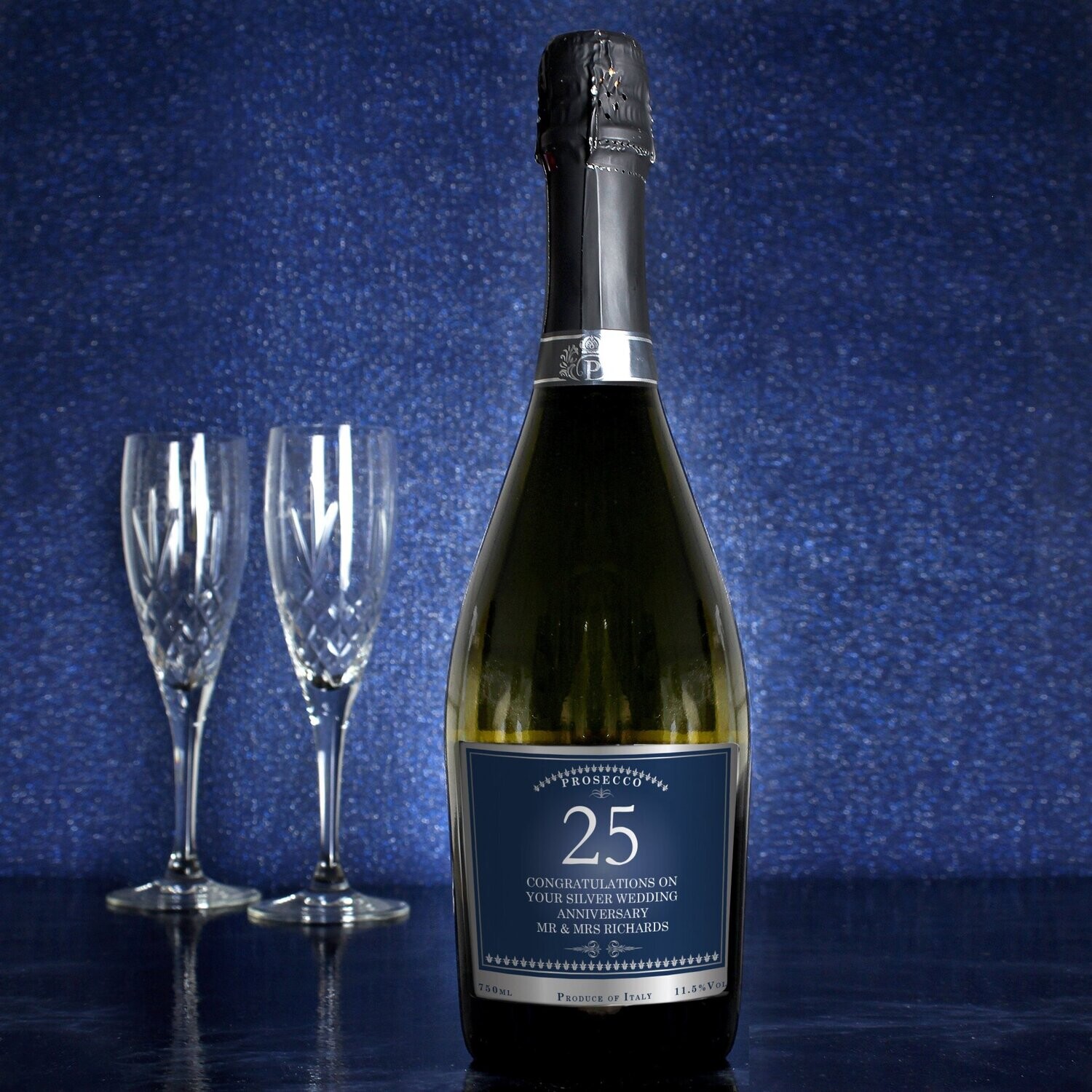 Personalised Birthday And Anniversary Bottle of Prosecco