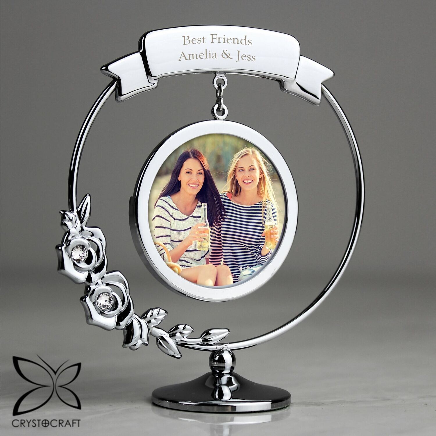 Personalised Crystocraft Photo Frame Ornament