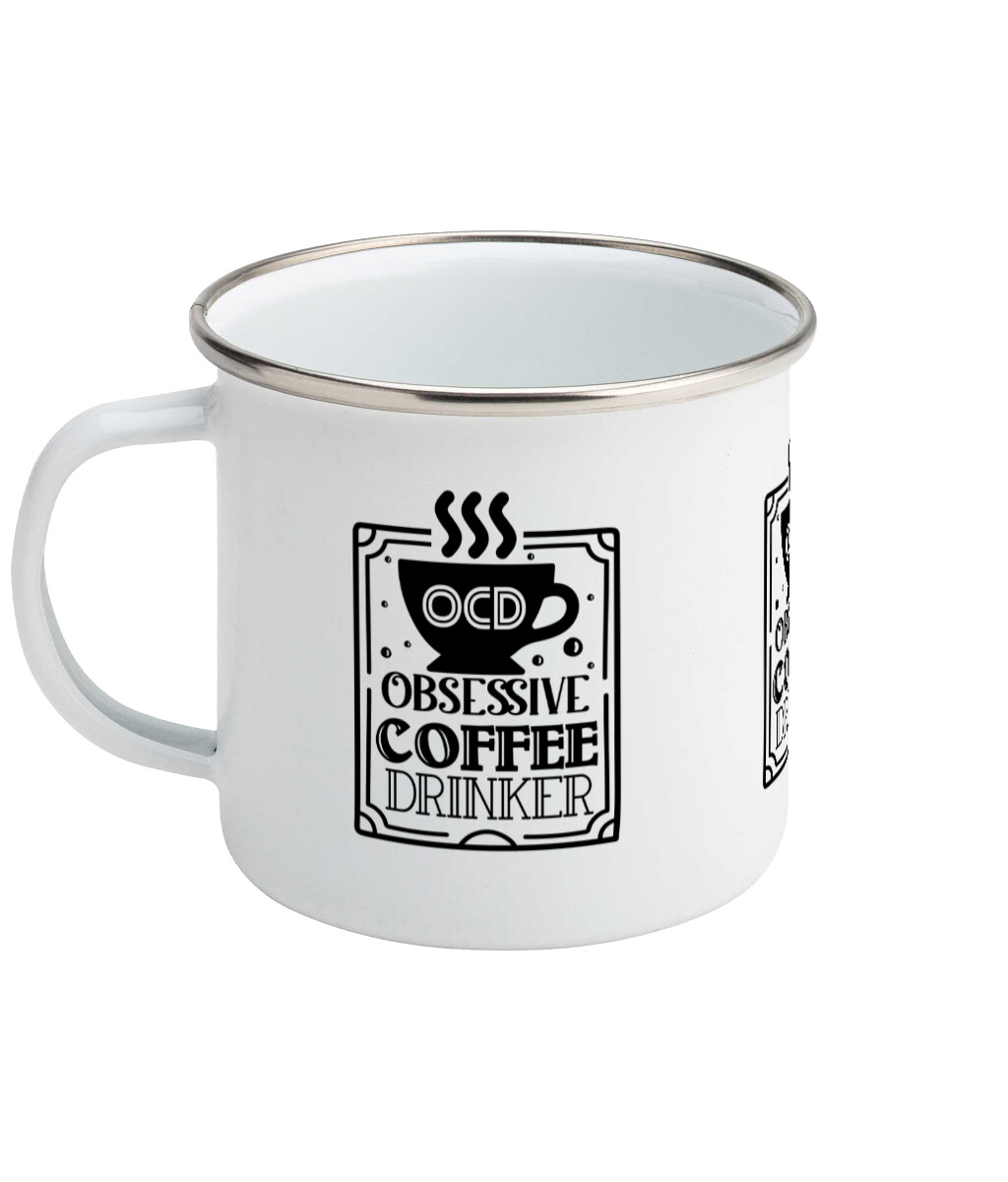 OCD - Enamel Mug 11oz
