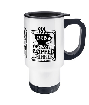 OCD - 14oz stainless steel travel mug
