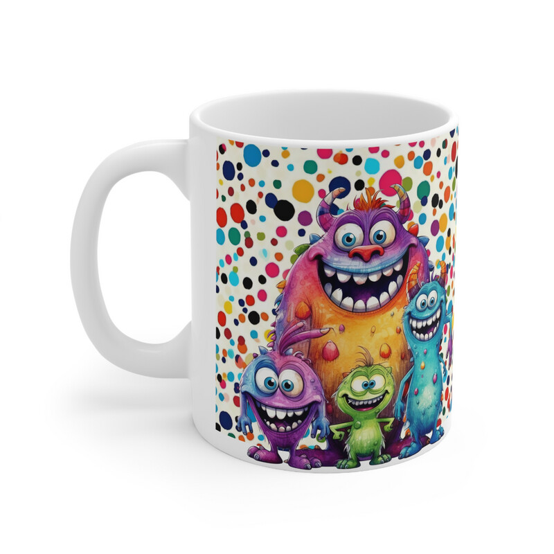 Monster Family  - mug 11oz