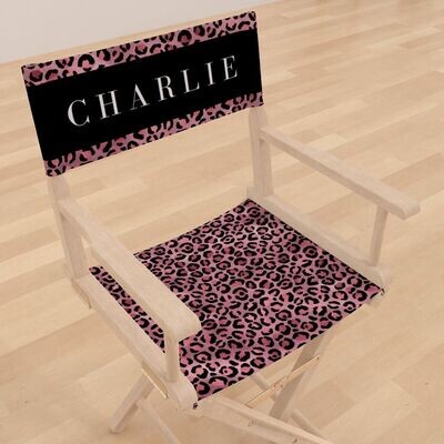 Glamorous Growl Collection - Director Chair