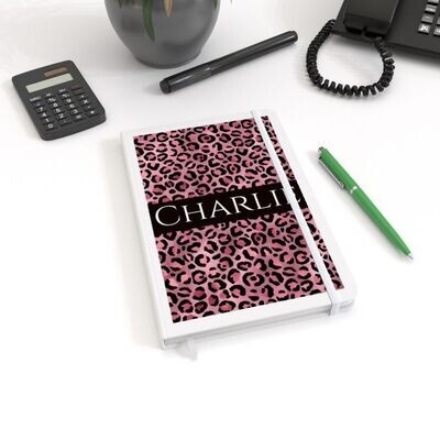 Glam Growl Collection - Personalised Notebook