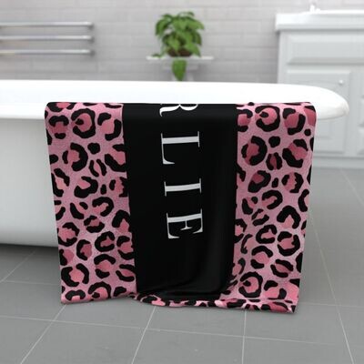 Glam Growl Collection - personalized towel