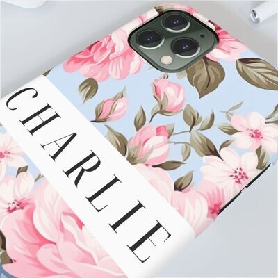 Shabby Chic Flowers - Snap Phone Case