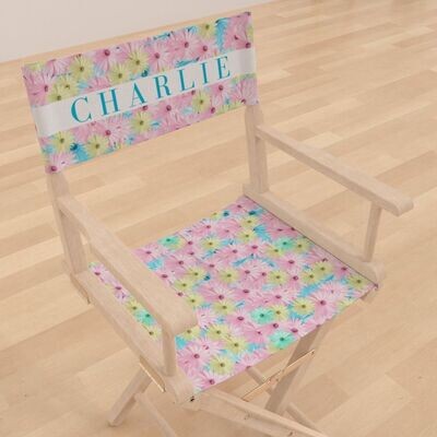 Pretty & Pastel Director’s Chairs