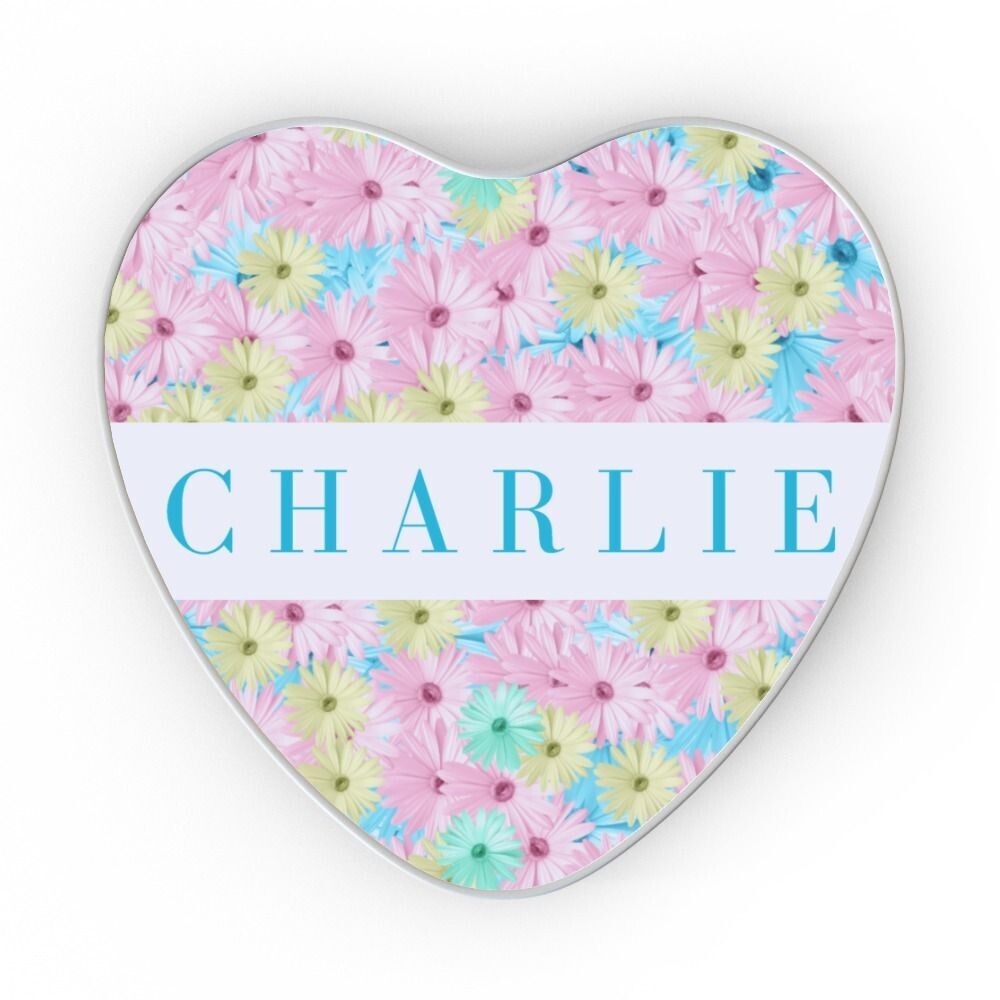 Pretty & Pastel - Heart Tin