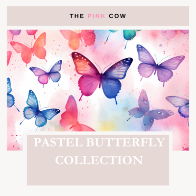 Pastel Butterfly Collection