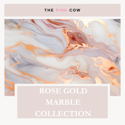 Rose Gold Marble Collection
