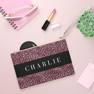 Glamorous Growl Collection - Personalised Clutch Bag