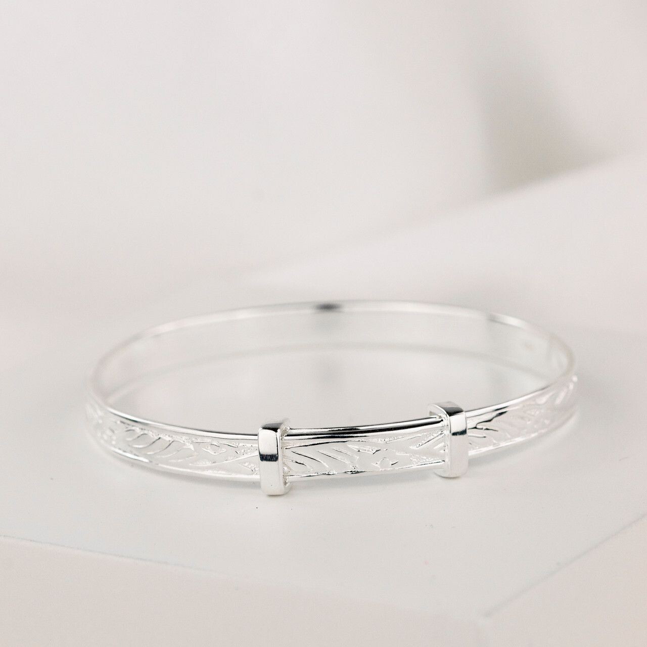 Sterling Silver Baby Bangle