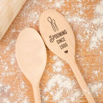 Spooning Since... Personalised Wooden Spoon