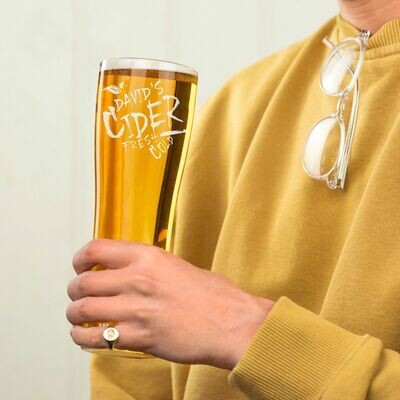 Fresh Cold Cider Pint Glass