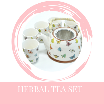 Herbal Teapot Set