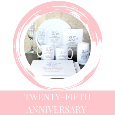25th (Silver) Anniversary Gifts