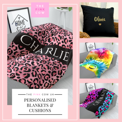 Personalised Blankets & Cushions