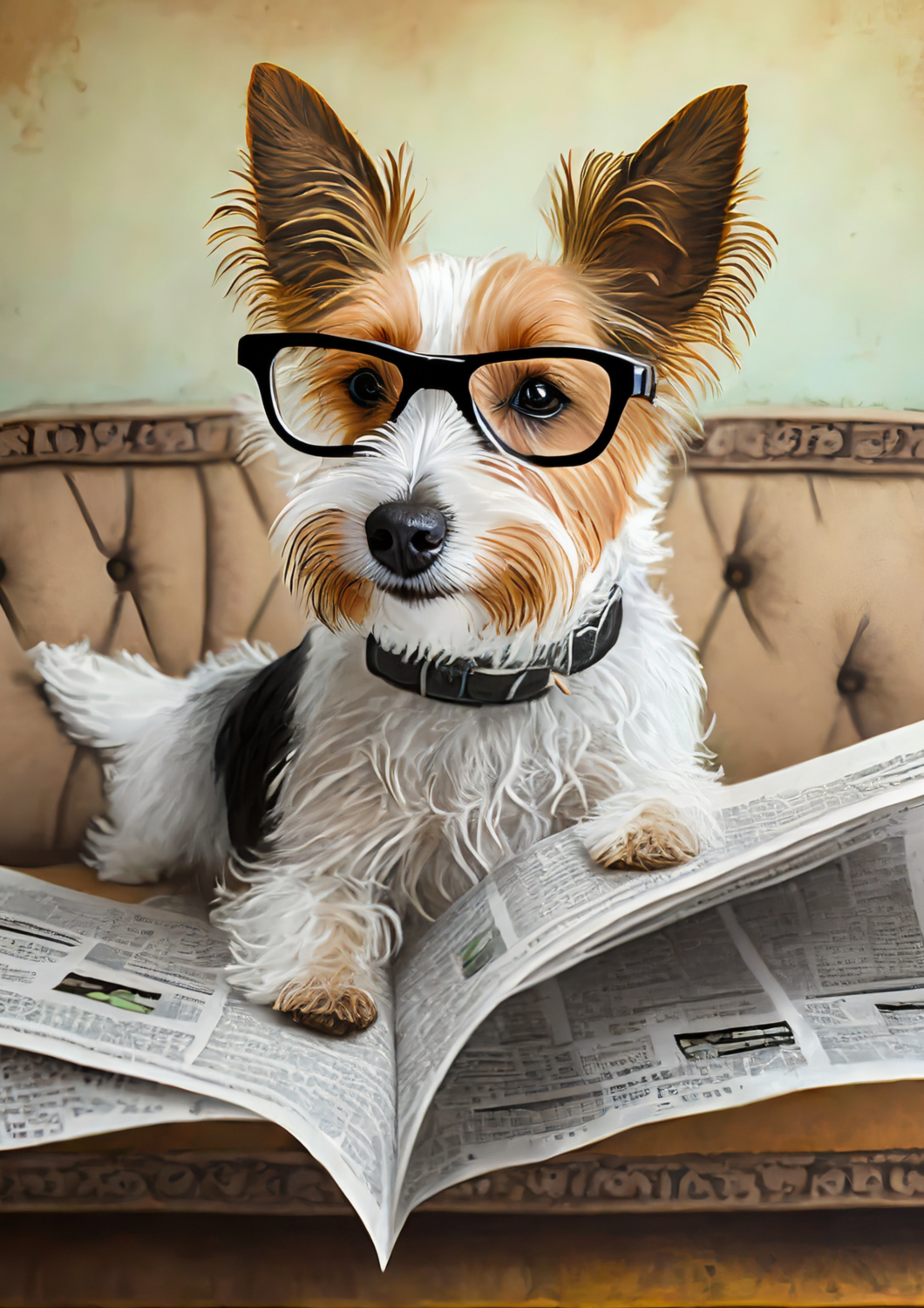 Terrier Digital Download Print (2) (AI generated)