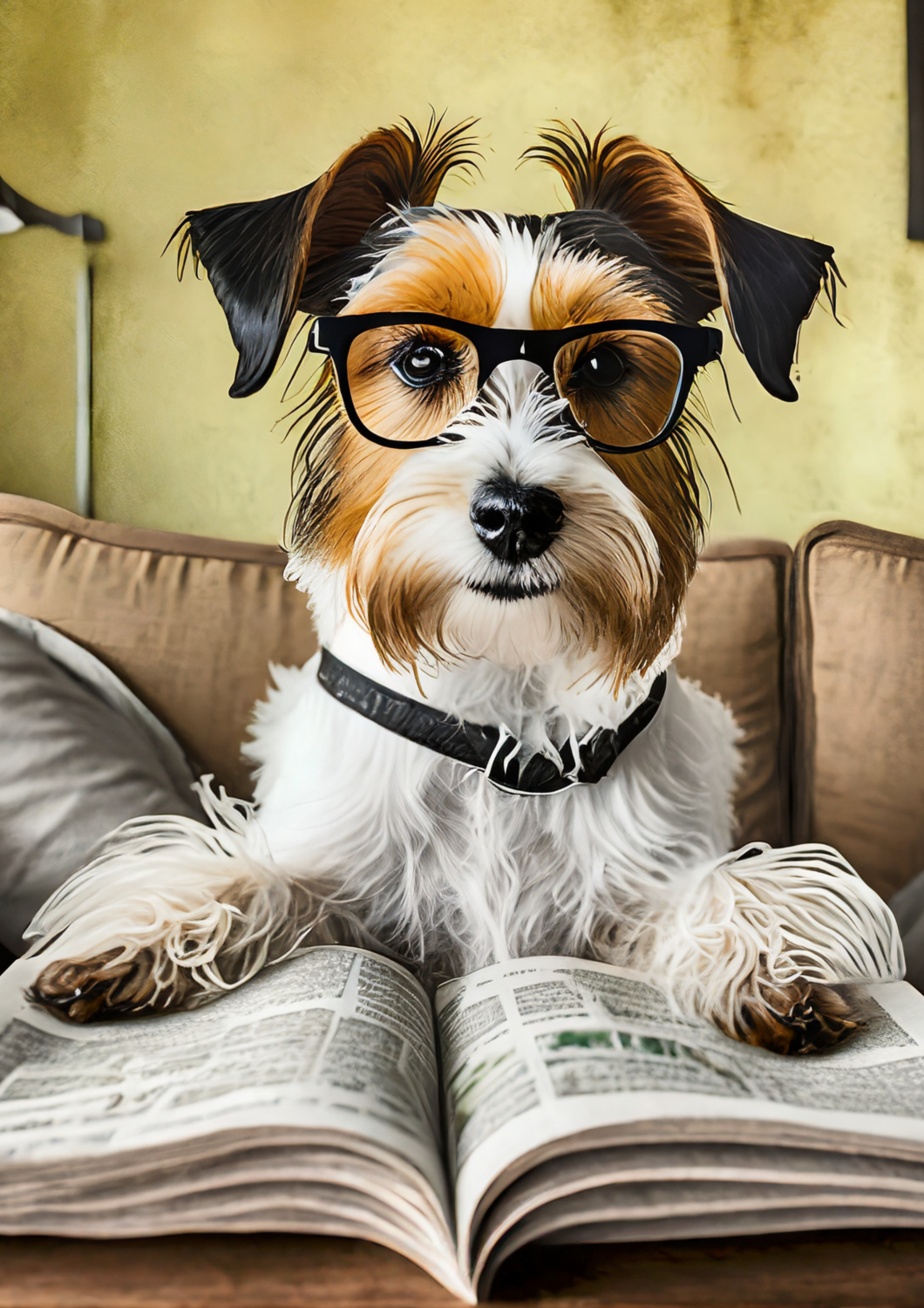 Terrier Digital Download Print (1) (AI generated)