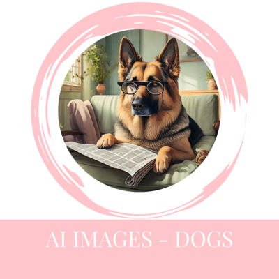 Dog AI generated images