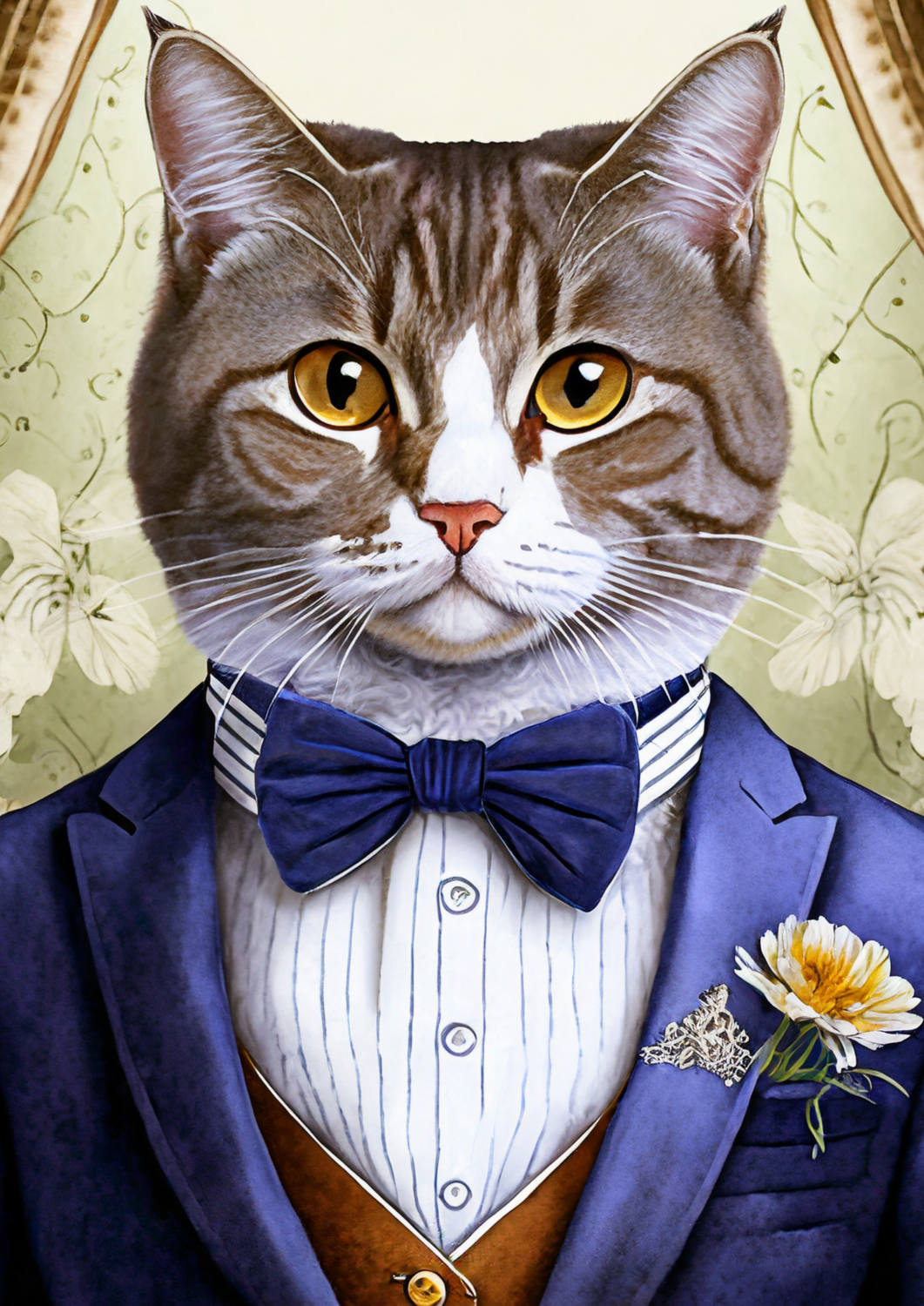 Cat - Digital Download Print (AI generated)