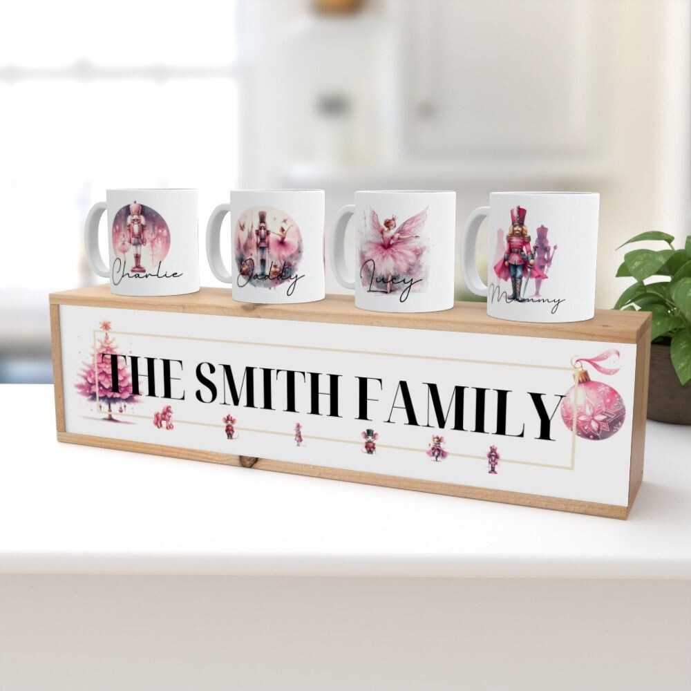 Pink Nutcracker -Themed Gift Set