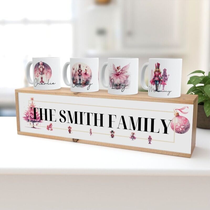 Pink Nutcracker -Themed Gift Set