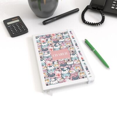 Cute Cats - Personalised Notebook