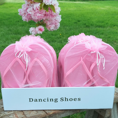 Wedding & Party Flip Flop Baskets - Classic Collection (Pink)