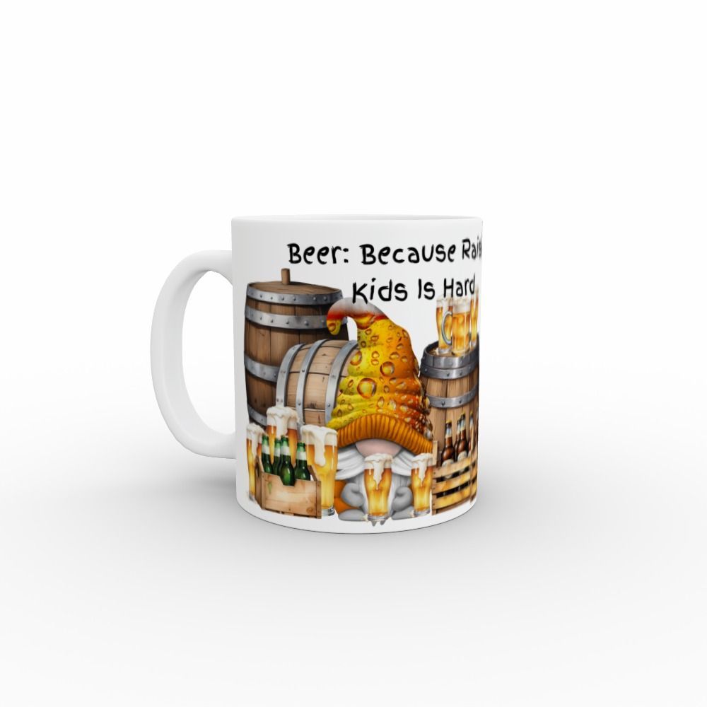 Beer: Because Raising Kids Is Hard" Personalized Mug