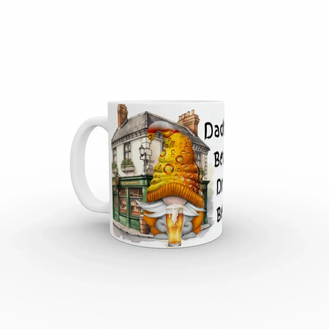 Gnome Dads with Beards Drink Beers Mug