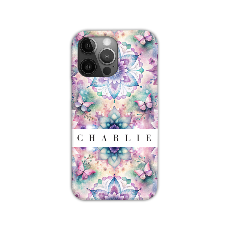 Floral Mandala (2)Personalized Slim Phone Case