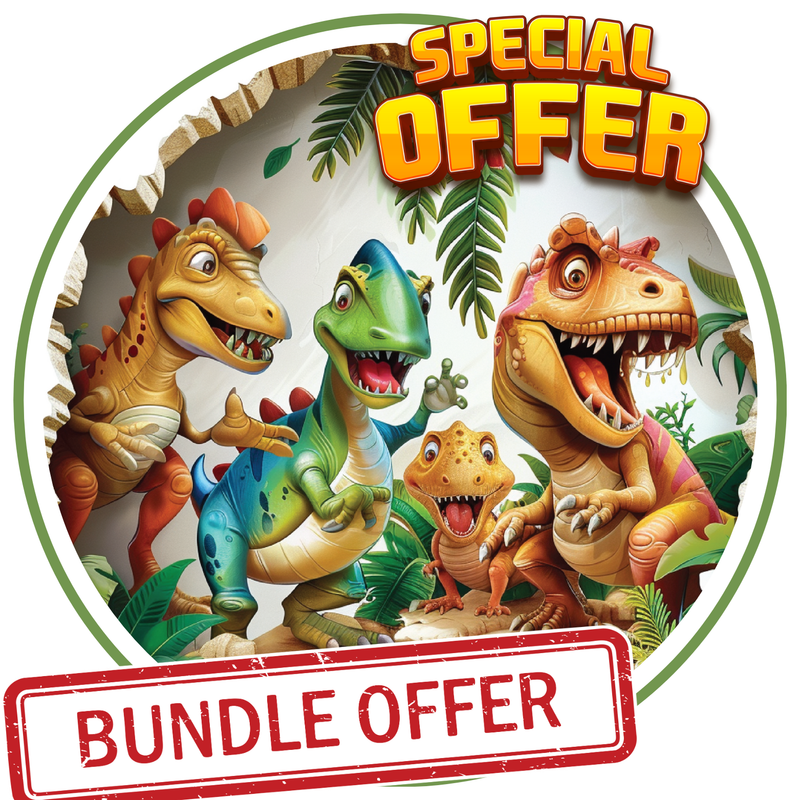 Personalised 3D Dino - Bundle Offer !!